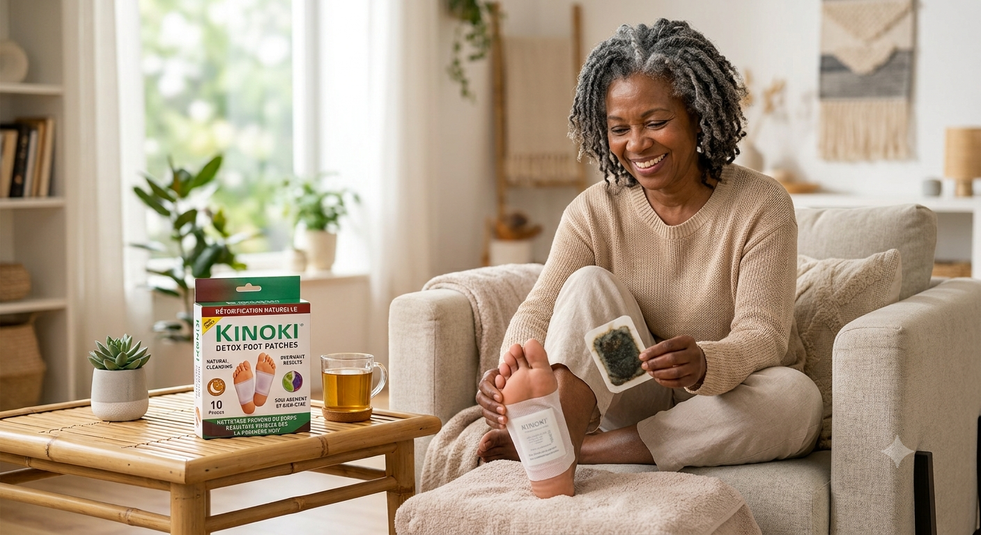 Patch detox pour les pieds kinoki