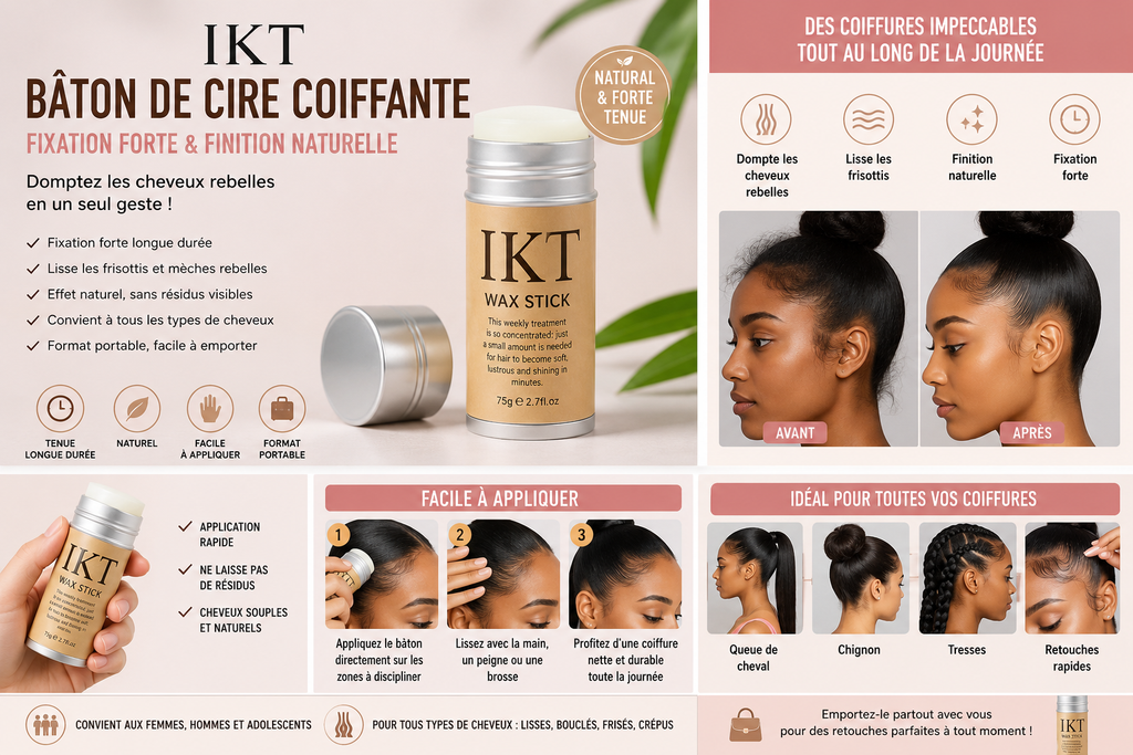 Bâton de Cire Coiffante